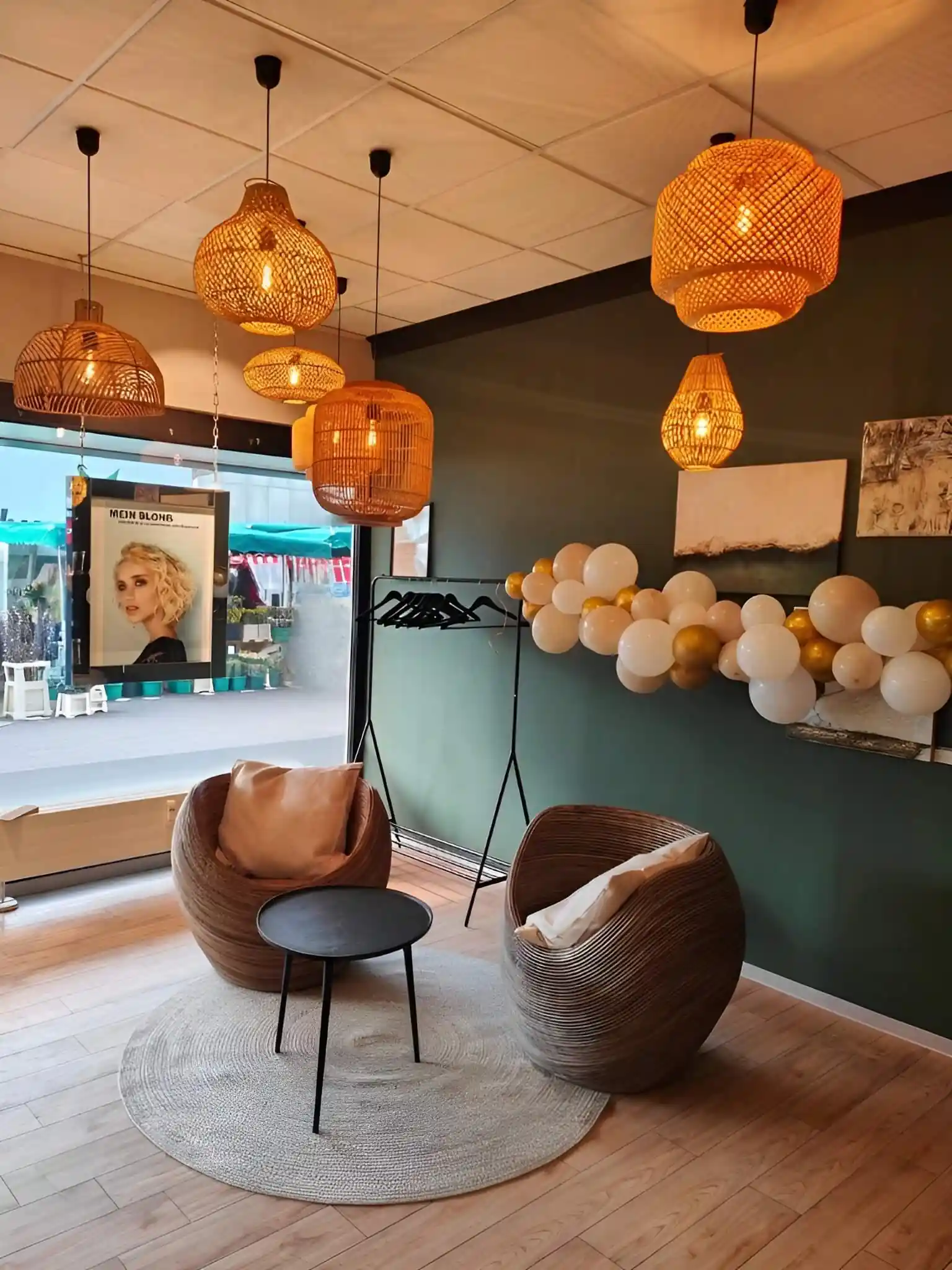 Salon Innenansicht